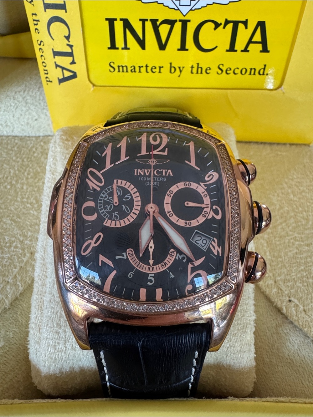 Invicta Men’s Dragon Lupah Limited Edition 40/500 with .63 CTW